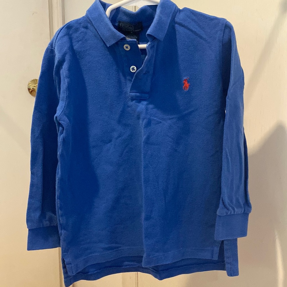 Polo brand boys long sleeve polo